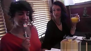 Proud mother in law loves hard-core lesbian fuck